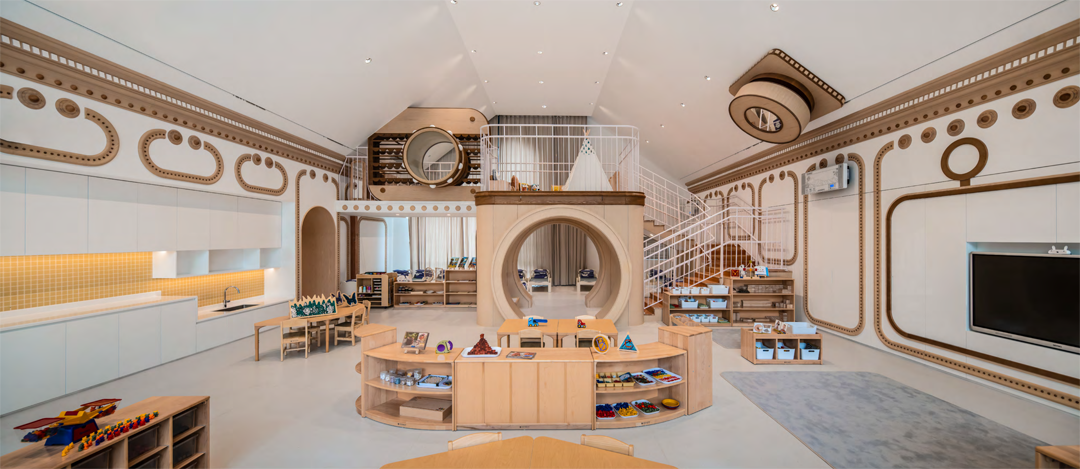 紫领长兴幼儿园照明设计赏析