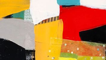 绘画 | 玛莎·布劳恩，丰富多彩的当代大型<b>混合媒体</b>抽象画