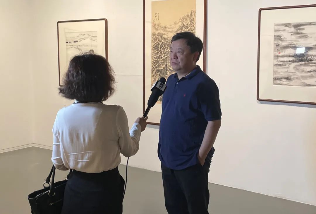 展讯0202生生不息史国娟水墨作品展在上海刘海粟美术馆开幕