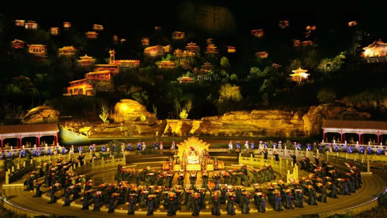 大型户外实景演出《鼎盛王朝·康熙大典》