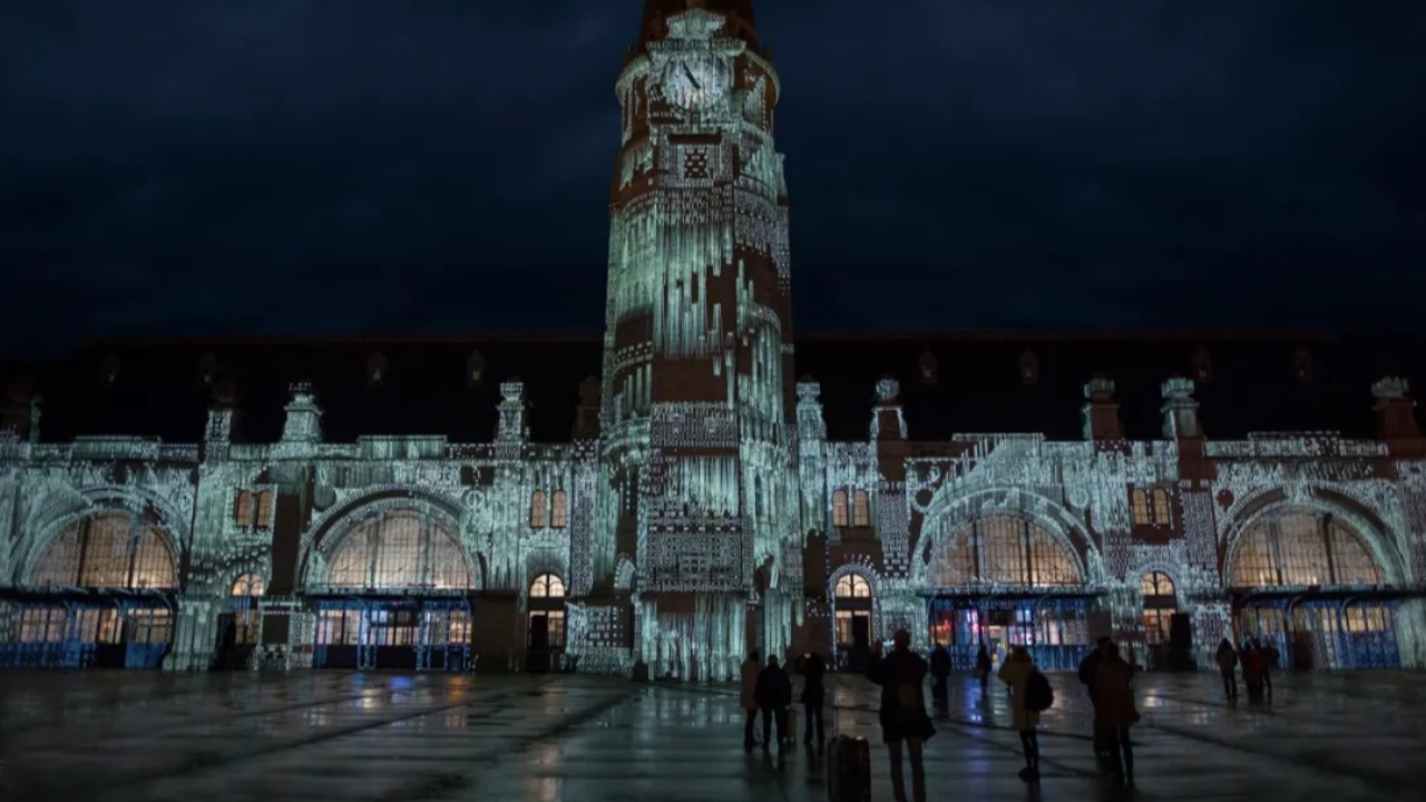 建筑3D Mapping 《Entre Fer et mer》