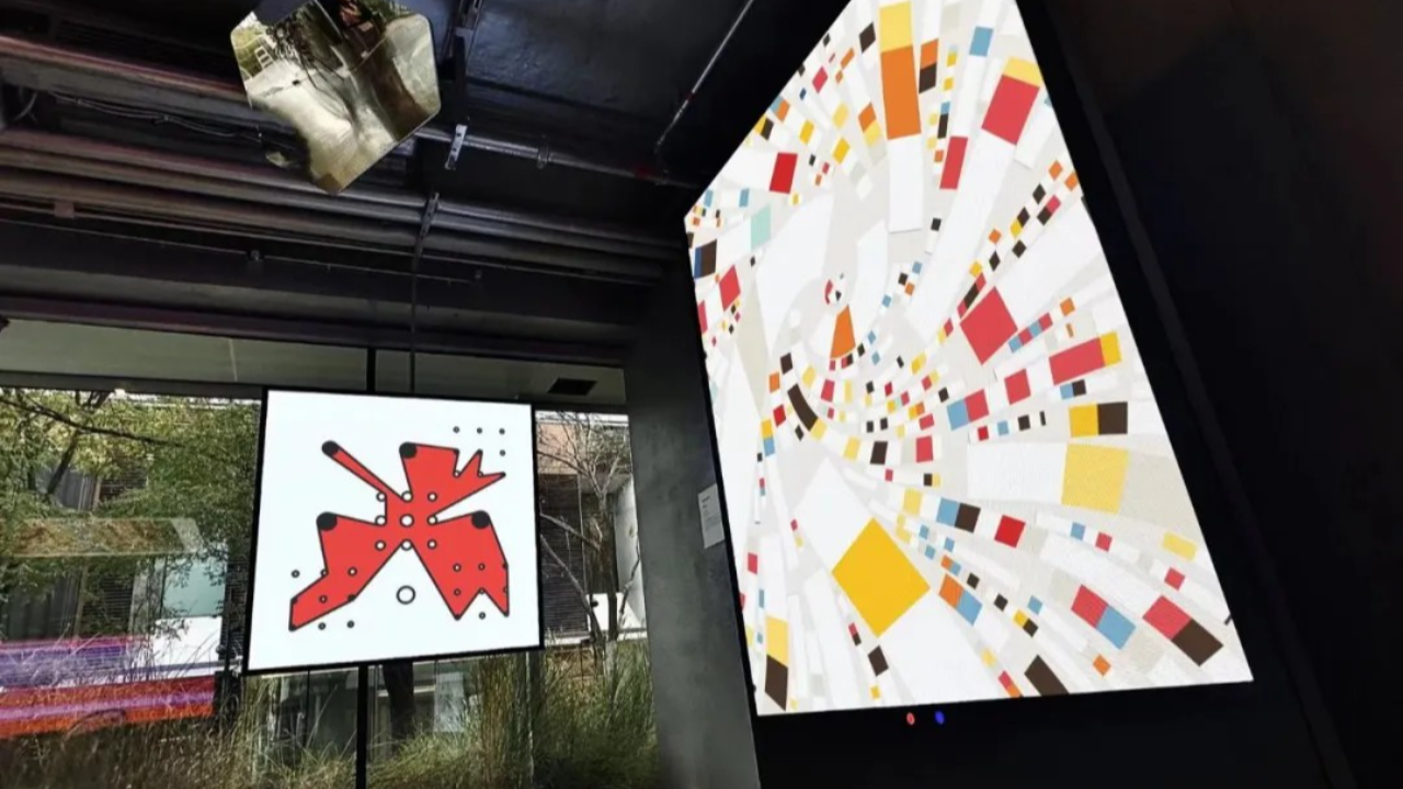 生成艺术群展《硅基未来·科创生成》